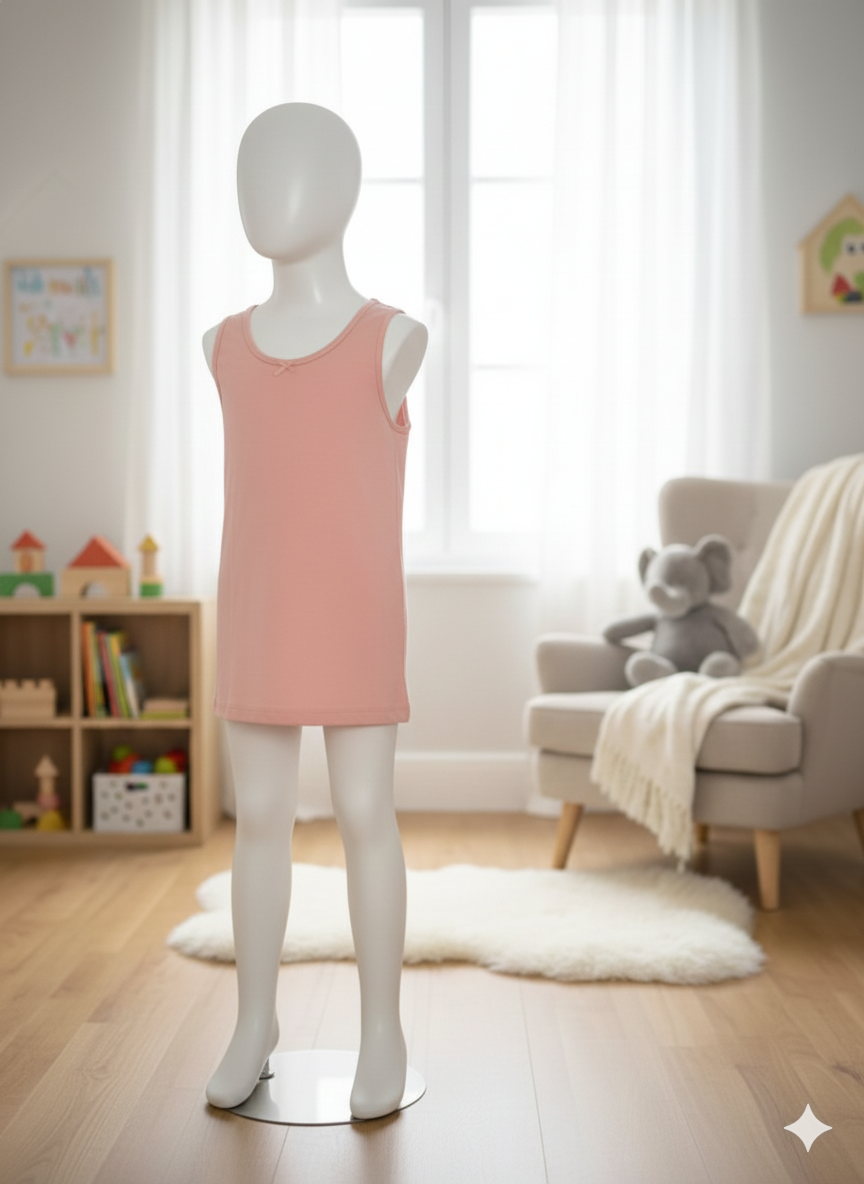 pepperts top de tirantes básico niña algodón elástico pepperts top de tirantes básico niña algodón elástico