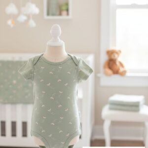 BABY DIANN bodysuit carter's manga corta bebé estampado libélulas y algodón orgánico