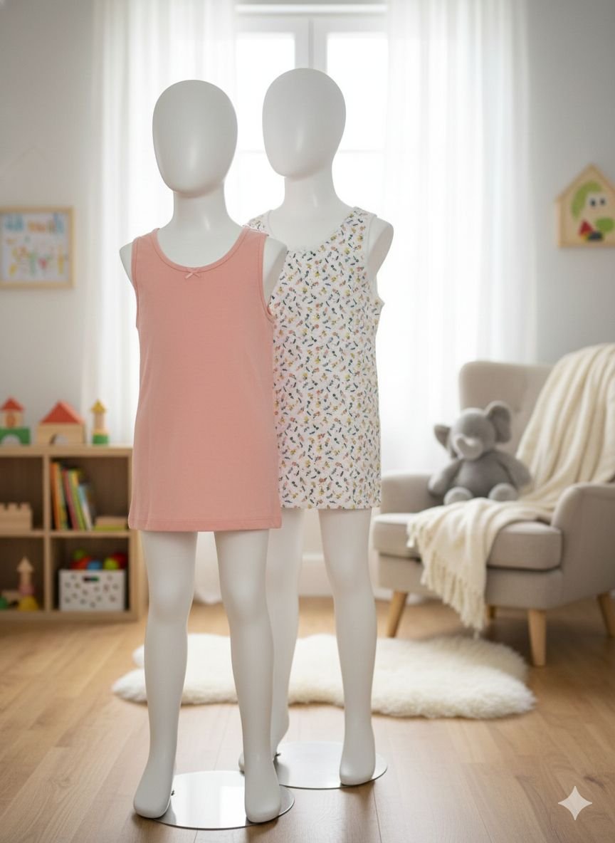 pepperts top de tirantes básico niña algodón elástico pepperts top de tirantes básico niña algodón elástico